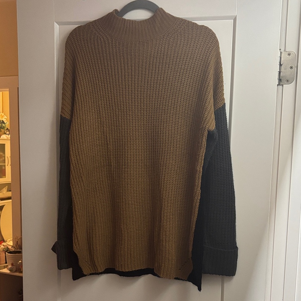 Workshop Republic Clothing Women’s color block sweater